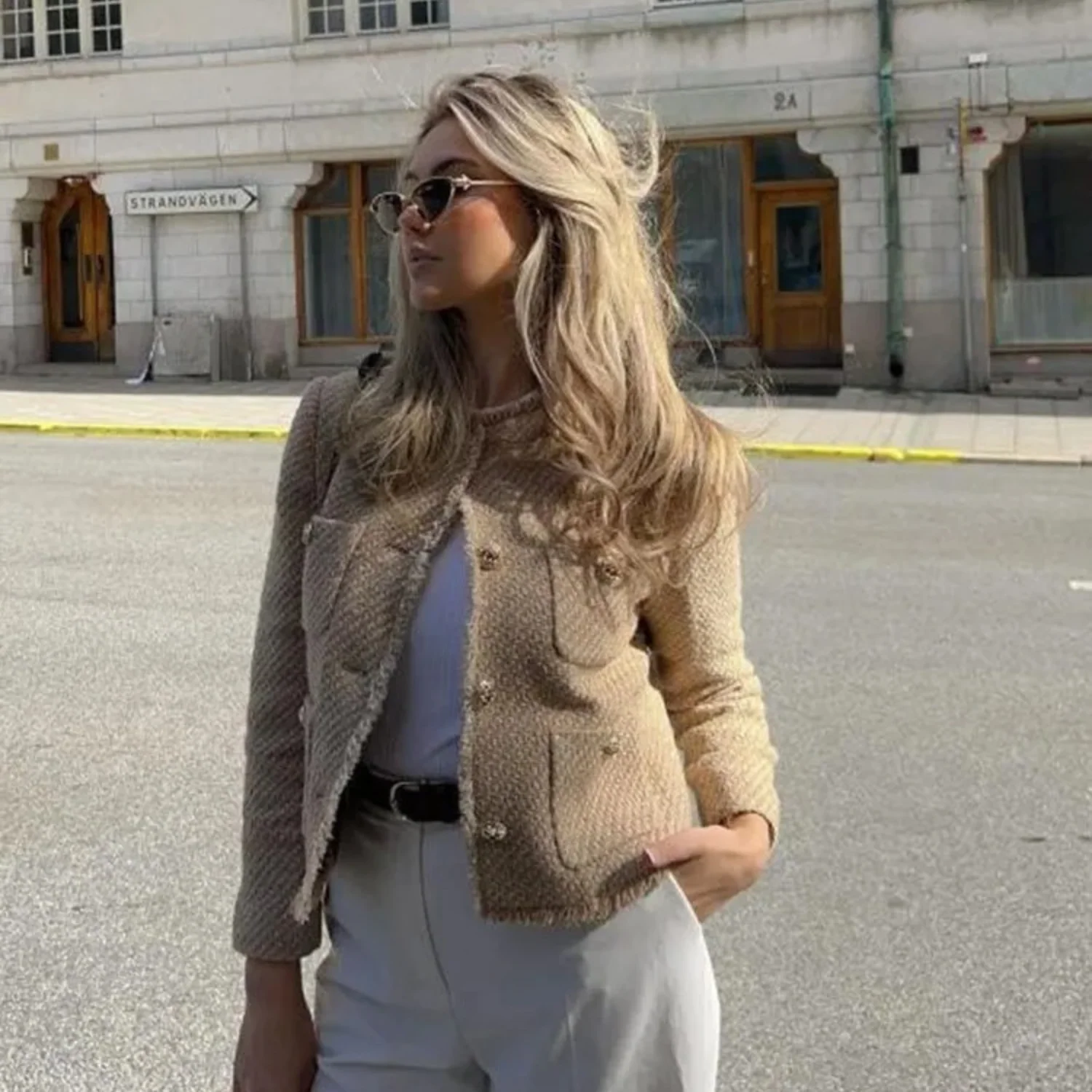 Heidi-Mode | Kamel Sommerjacke für Damen - Image 4