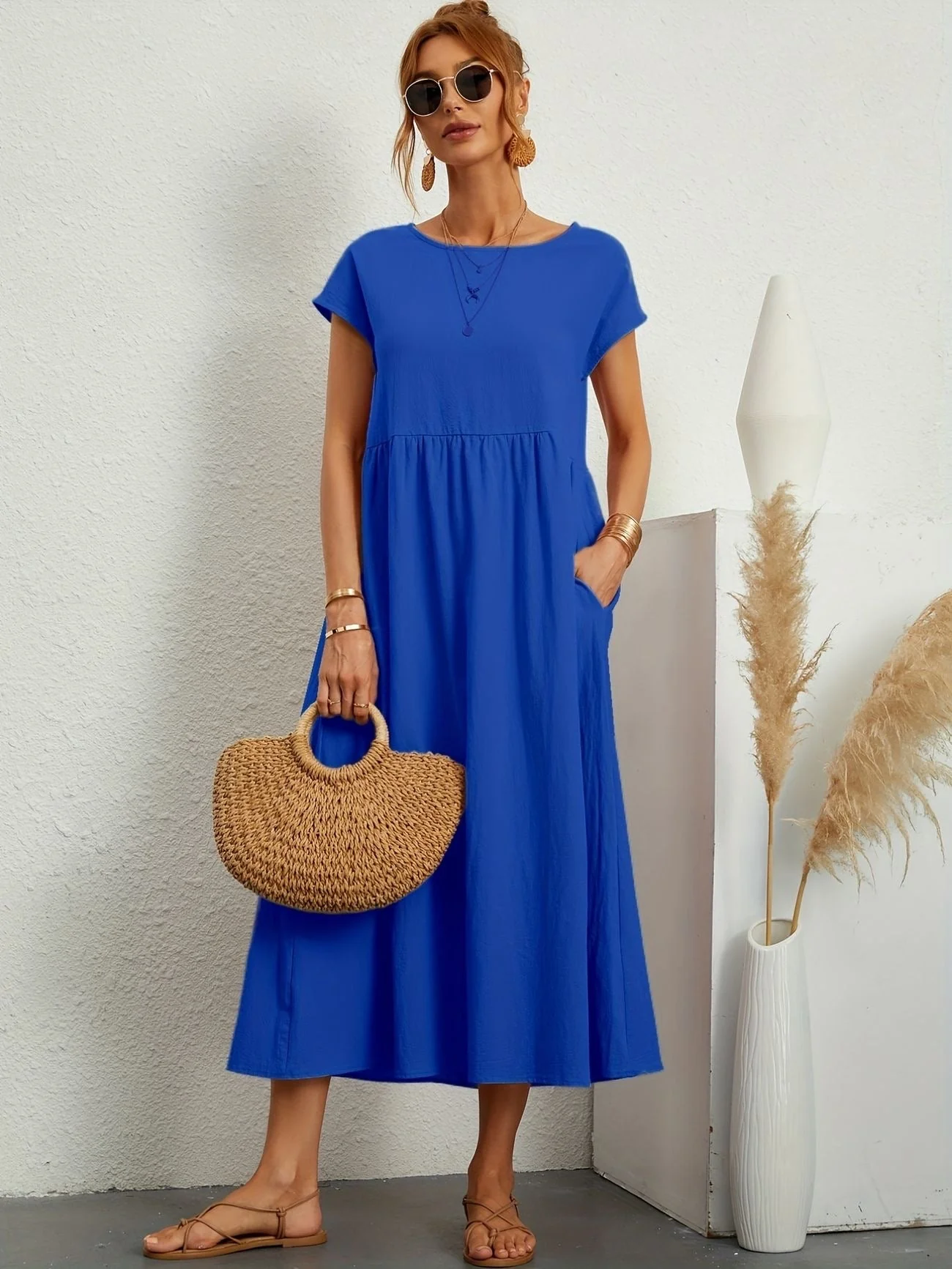 Heidi-Mode | Kleid mit Rundhalsausschnitt - Image 18