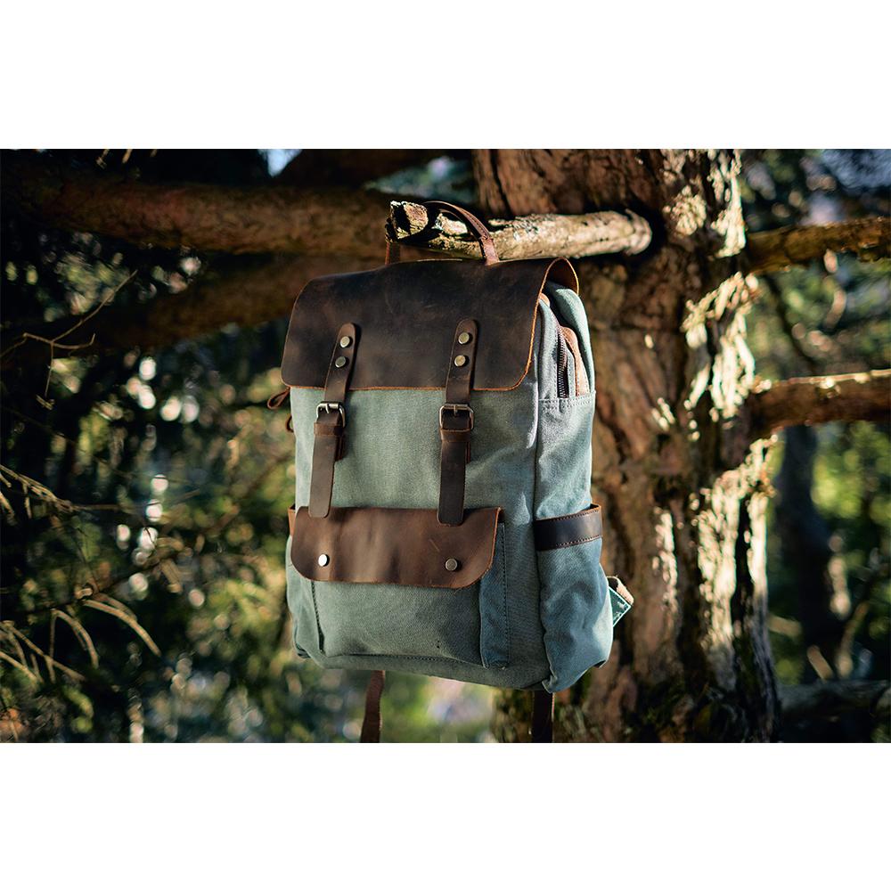 Heidi-Mode | Canvas Rucksack - Stockholm - Stilvoller und Nachhaltiger Rucksack für Den Täglichen Gebrauch - Image 9