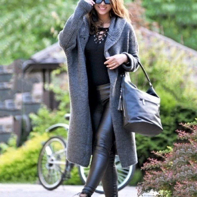 Heidi-Mode | Cardigan mit Kapuze Schöner Cardigan mit Stil - Image 4