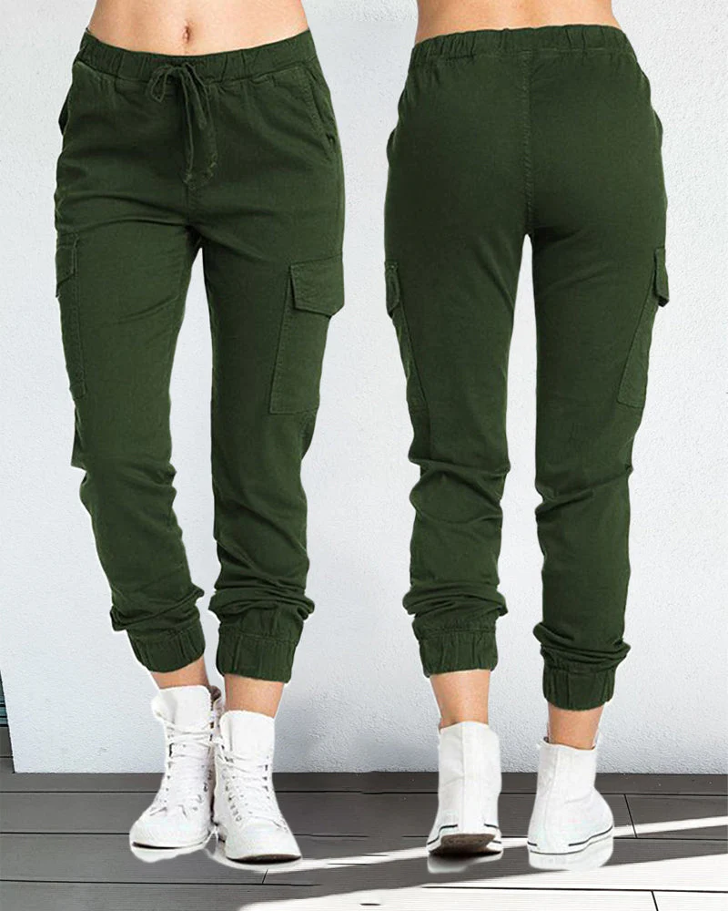 Heidi-Mode | Cargo-Hosen mit Gummibund In Der Taille - Image 13