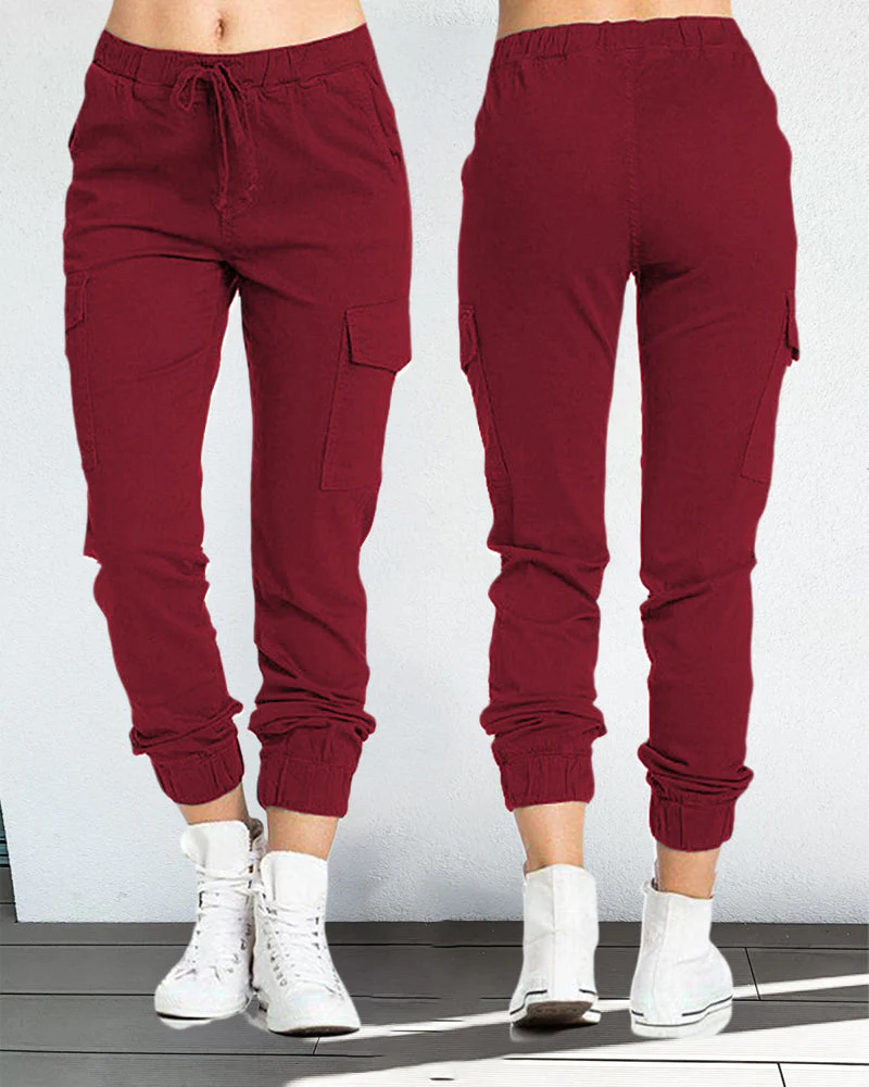 Heidi-Mode | Cargo-Hosen mit Gummibund In Der Taille - Image 17