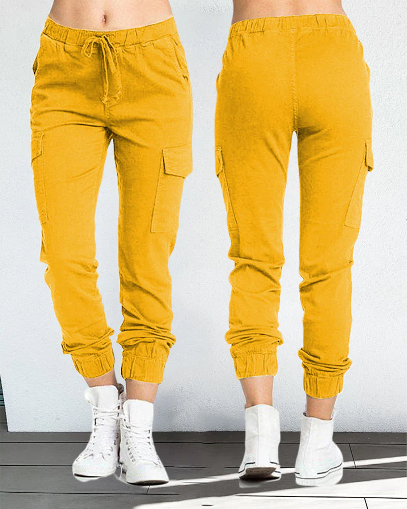 Heidi-Mode | Cargo-Hosen mit Gummibund In Der Taille - Image 19