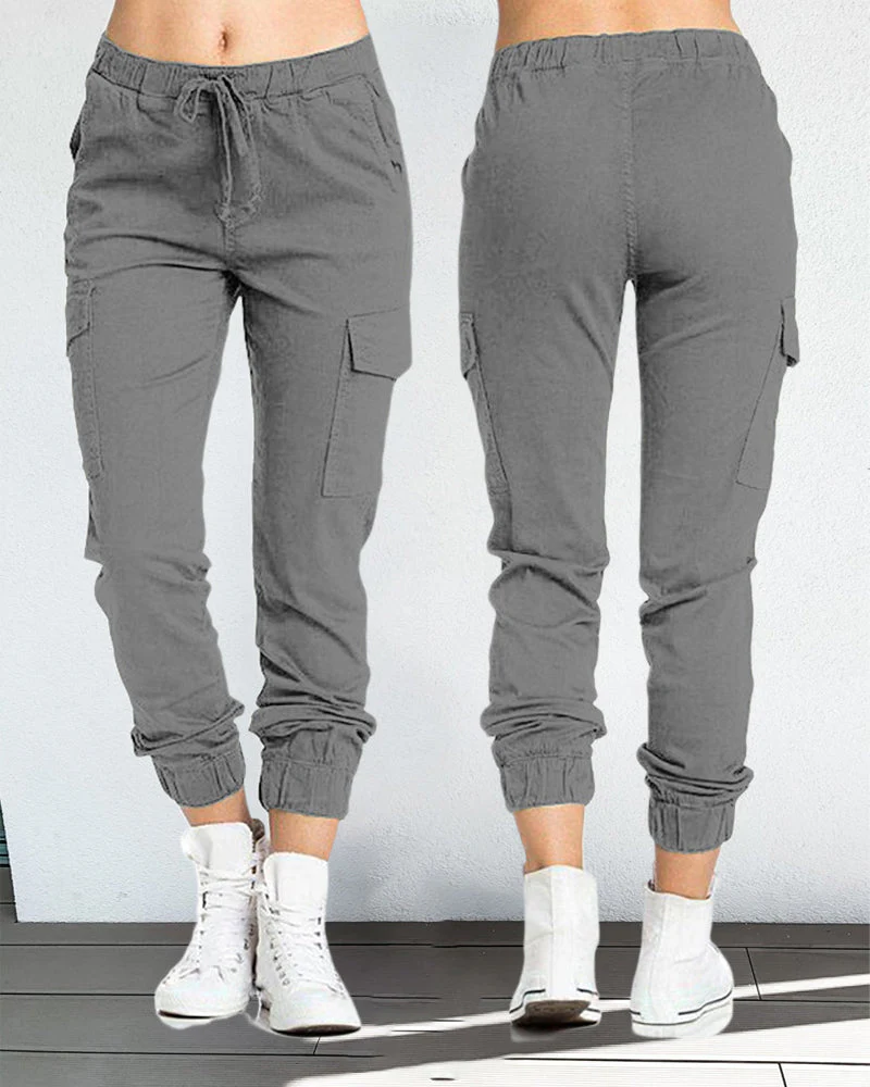 Heidi-Mode | Cargo-Hosen mit Gummibund In Der Taille - Image 20