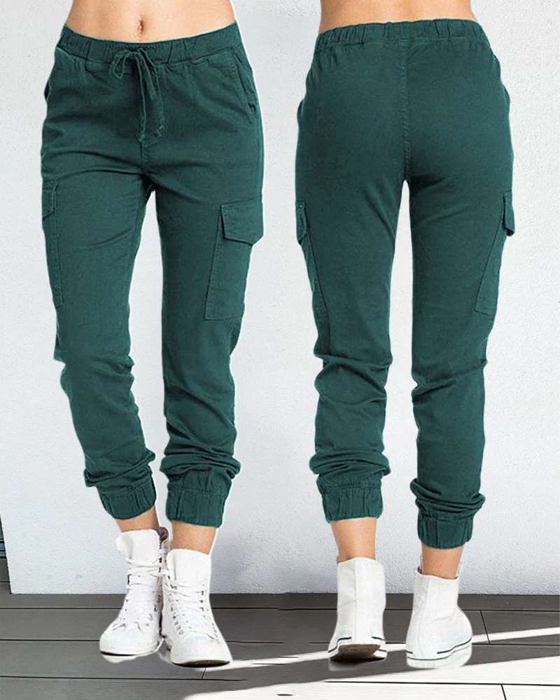 Heidi-Mode | Cargo-Hosen mit Gummibund In Der Taille - Image 8