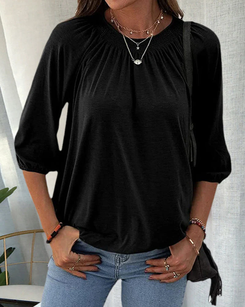 Heidi-Mode | Schicke Bluse mit Bischofsärmeln - Image 5
