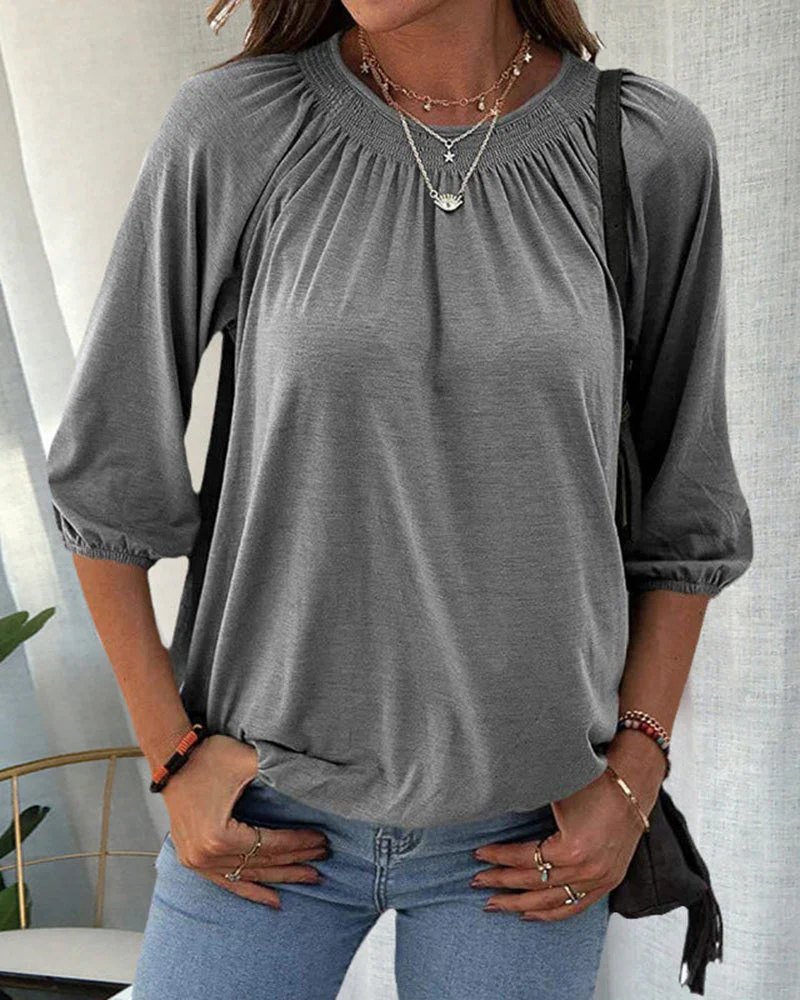Heidi-Mode | Schicke Bluse mit Bischofsärmeln - Image 6