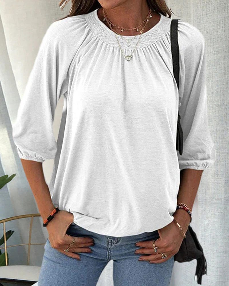 Heidi-Mode | Schicke Bluse mit Bischofsärmeln - Image 8