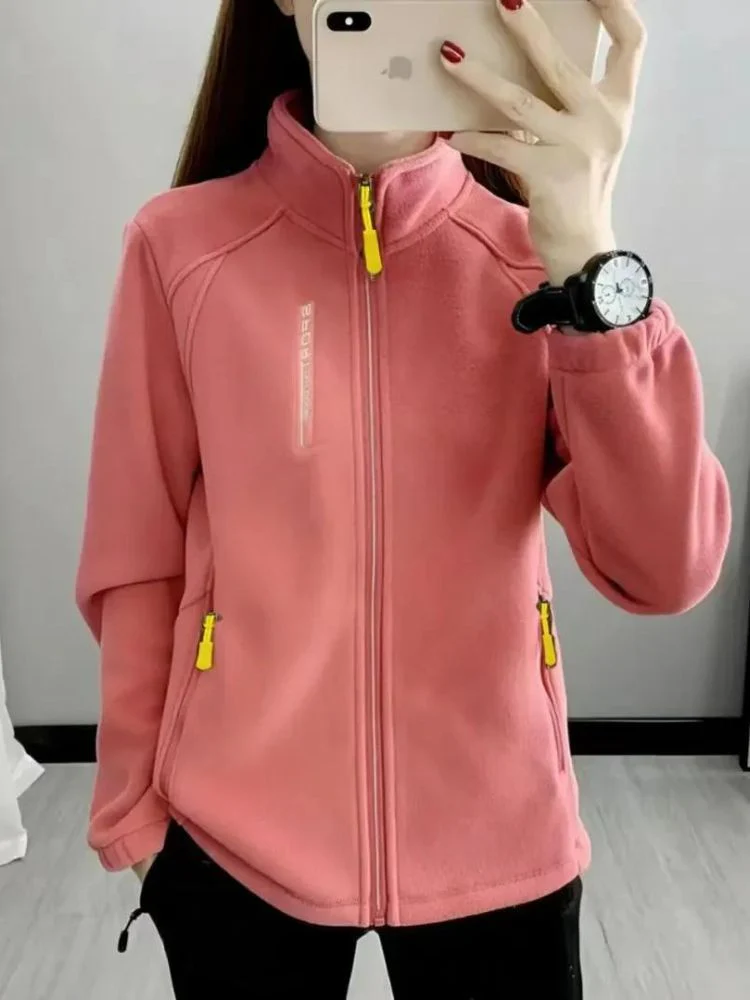 Heidi-Mode | Casual Fleecejacken für Damen - Image 4