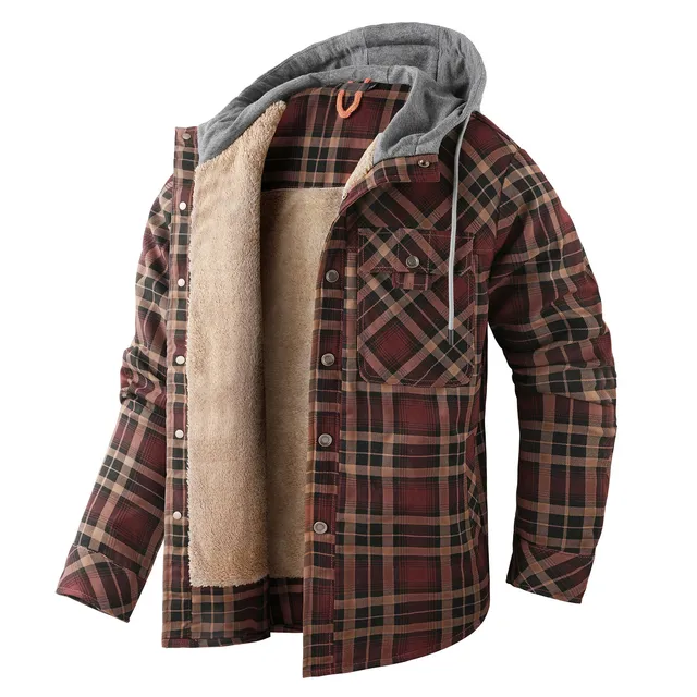Heidi-Mode | Lässige Herbst Karierte Hemd Jacke für Unisex - Image 4