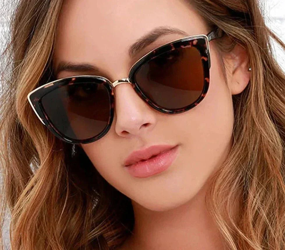 Heidi-Mode | Cateye Sonnenbrille mit Verlaufsgläsern und Uv Schutz - Image 2