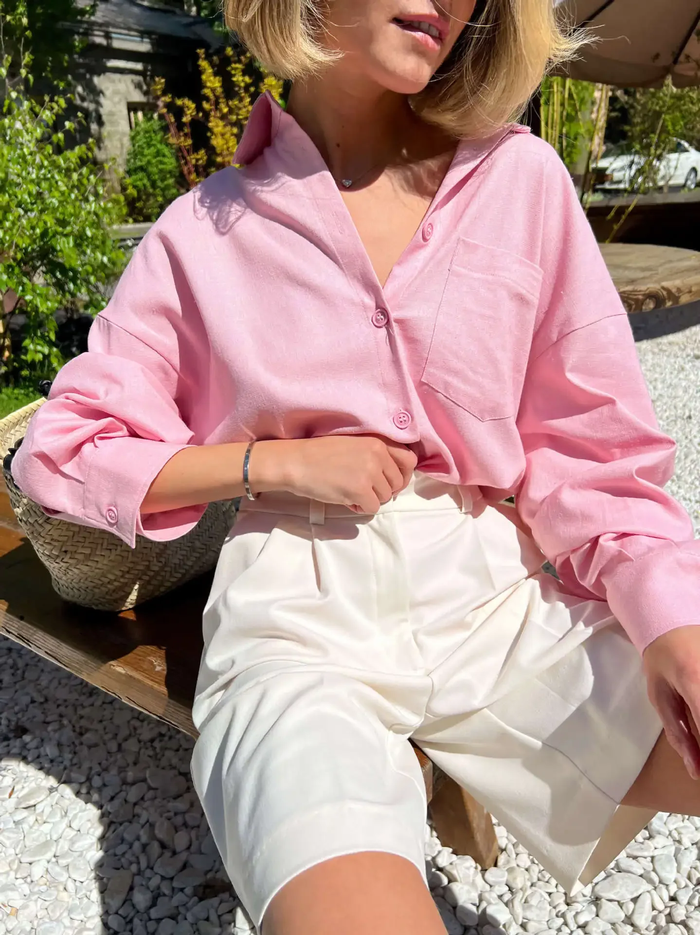 Heidi-Mode | Hochtaillierte Sommershorts für Frauen - Image 4