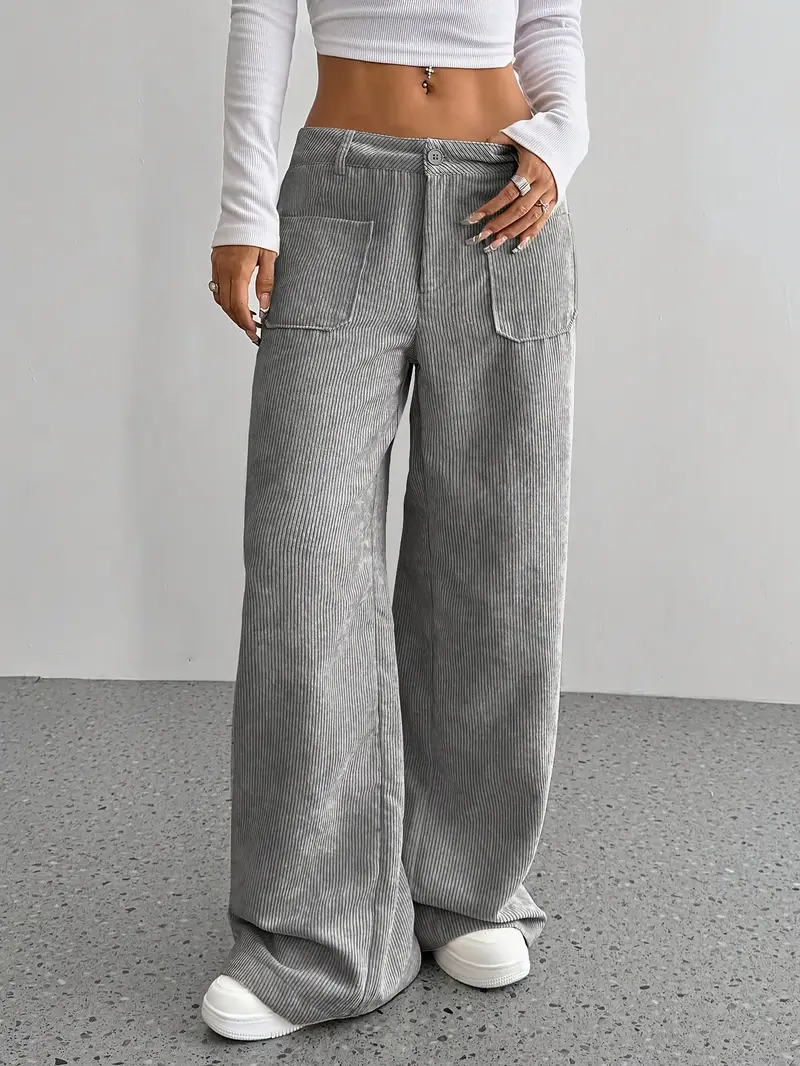 Heidi-Mode | Cordhose mit Weitem Bein für Frauen - Image 10