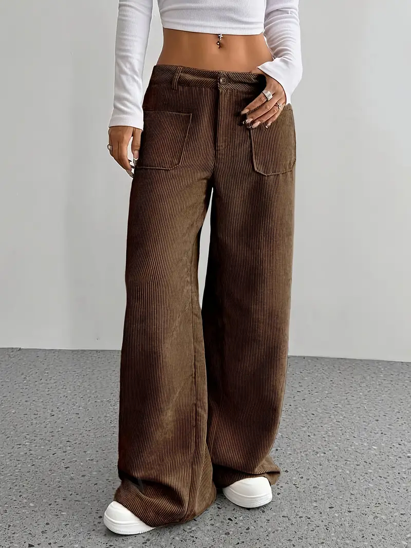Heidi-Mode | Cordhose mit Weitem Bein für Frauen - Image 11