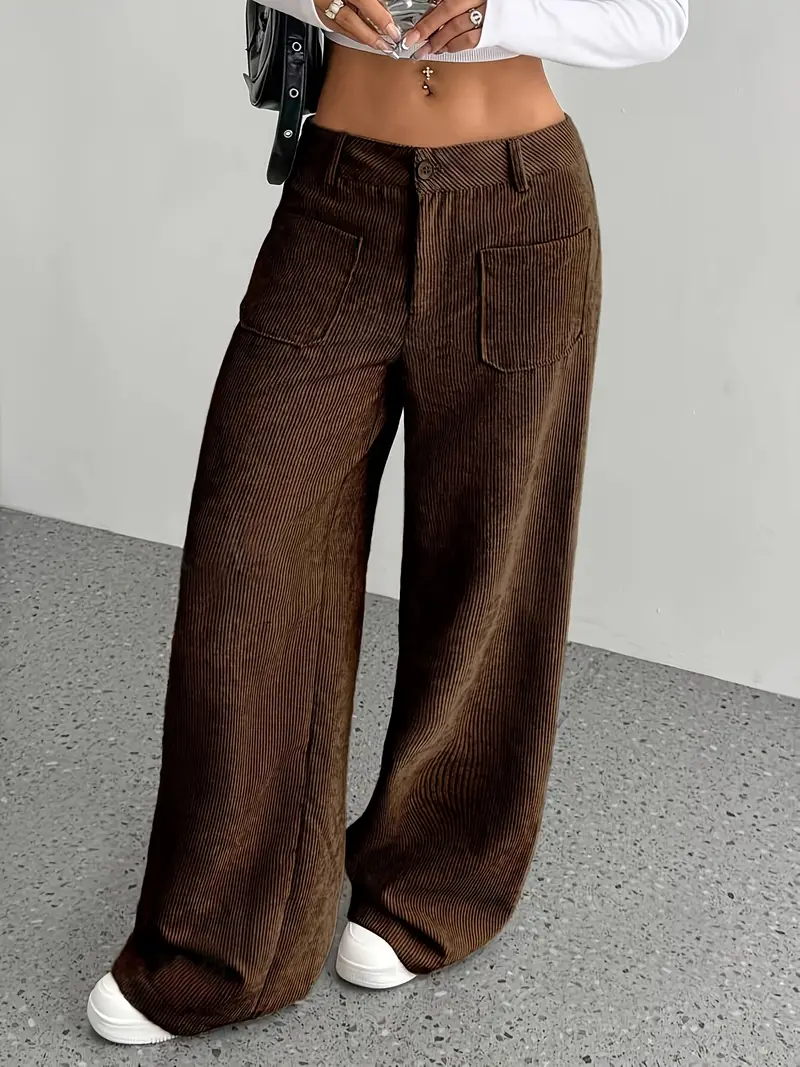 Heidi-Mode | Cordhose mit Weitem Bein für Frauen - Image 13