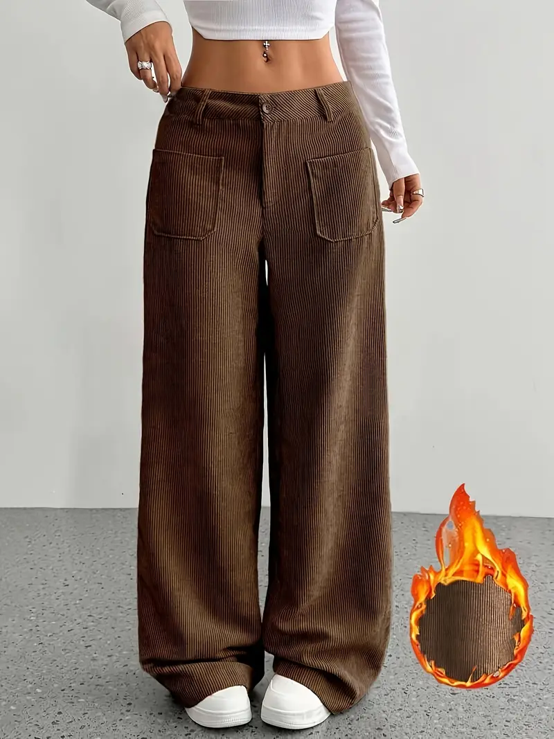 Heidi-Mode | Cordhose mit Weitem Bein für Frauen - Image 14