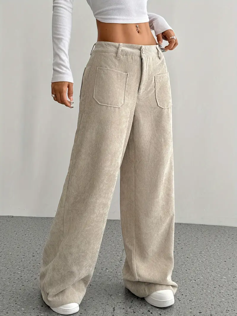 Heidi-Mode | Cordhose mit Weitem Bein für Frauen - Image 15