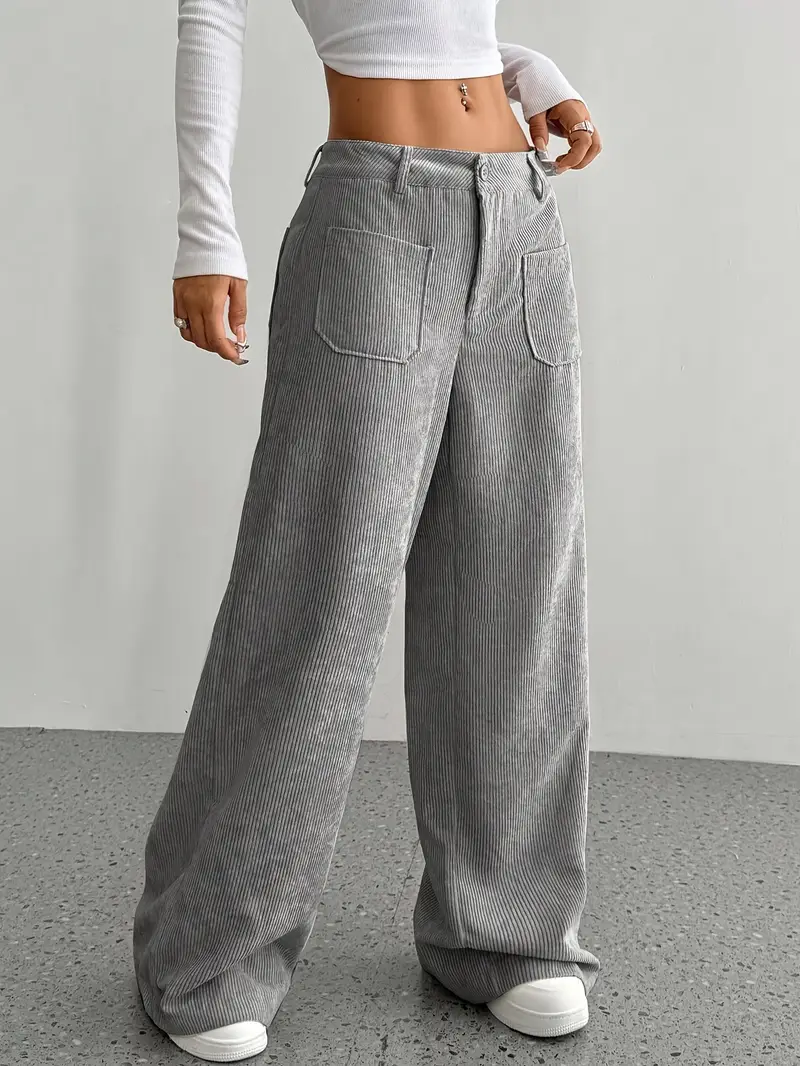 Heidi-Mode | Cordhose mit Weitem Bein für Frauen - Image 16
