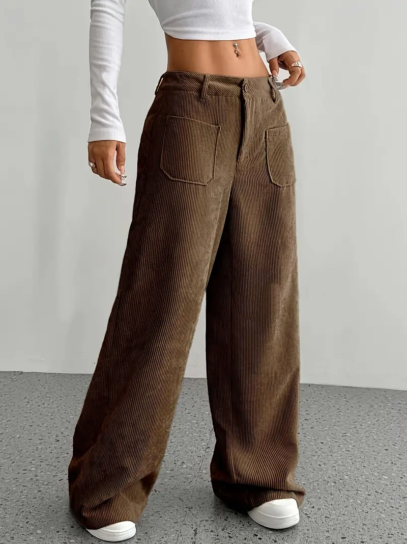 Heidi-Mode | Cordhose mit Weitem Bein für Frauen - Image 17