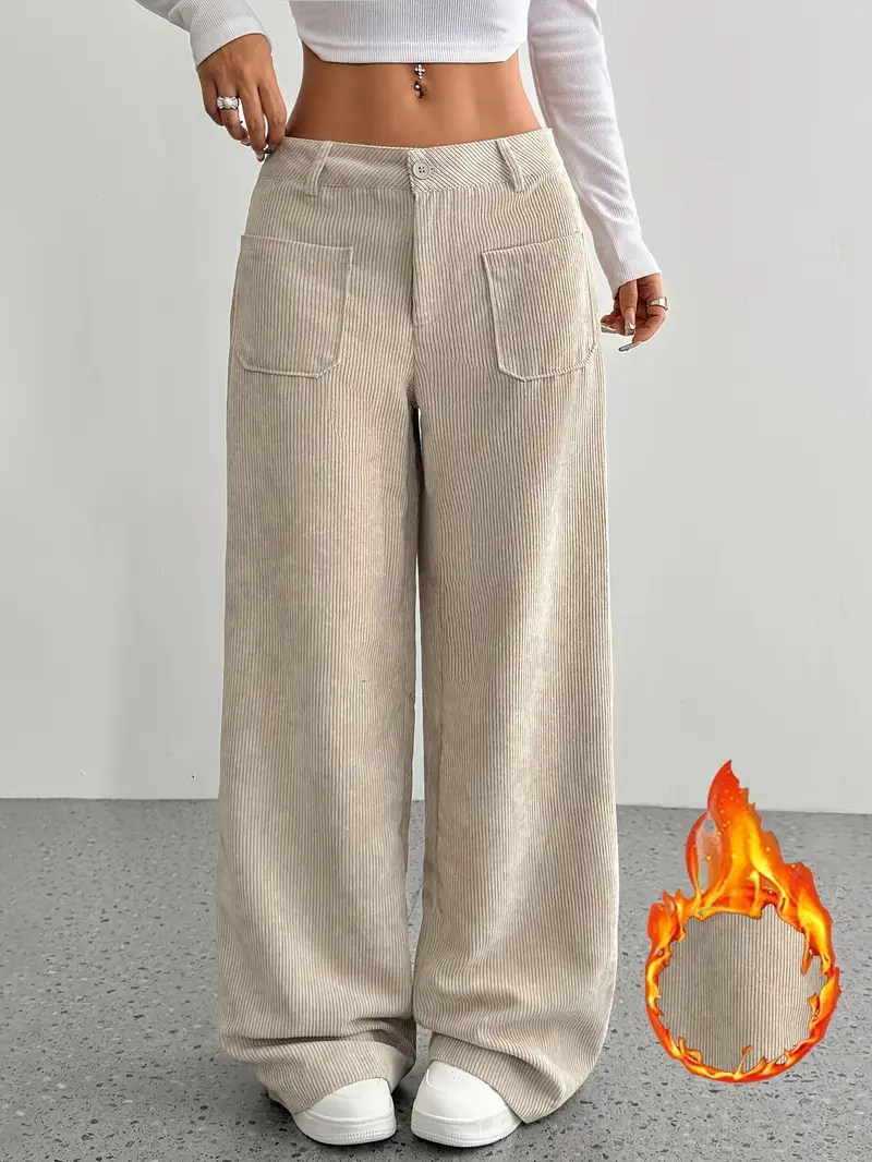 Heidi-Mode | Cordhose mit Weitem Bein für Frauen - Image 3