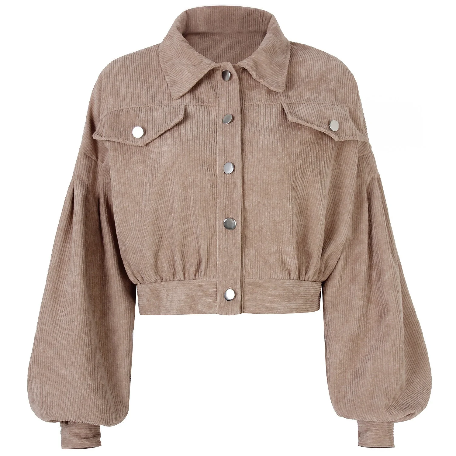 Heidi-Mode | Corduroy Crop Jacke für Damen - Image 5