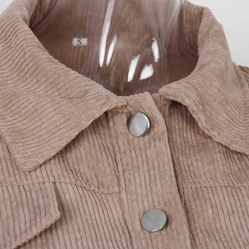 Heidi-Mode | Corduroy Crop Jacke für Damen - Image 7