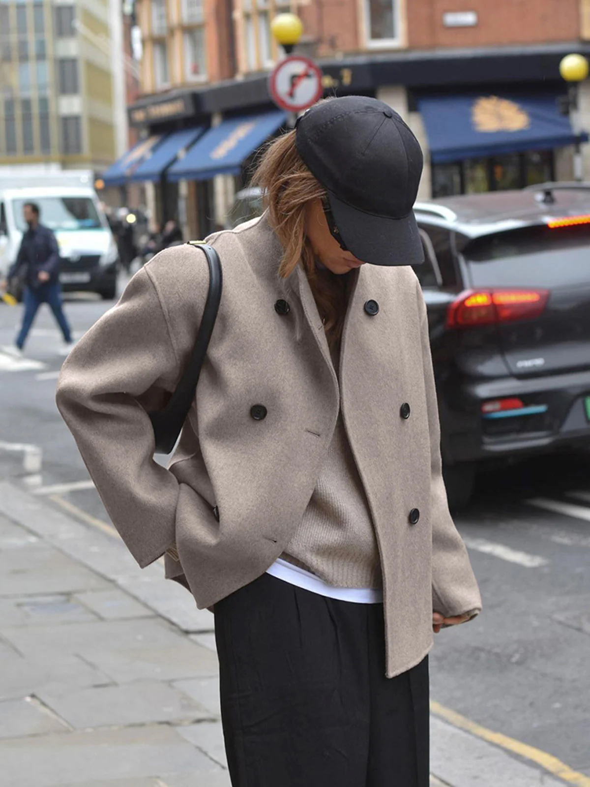 Heidi-Mode | Trendige Oversize-Jacke mit Knopfverschluss