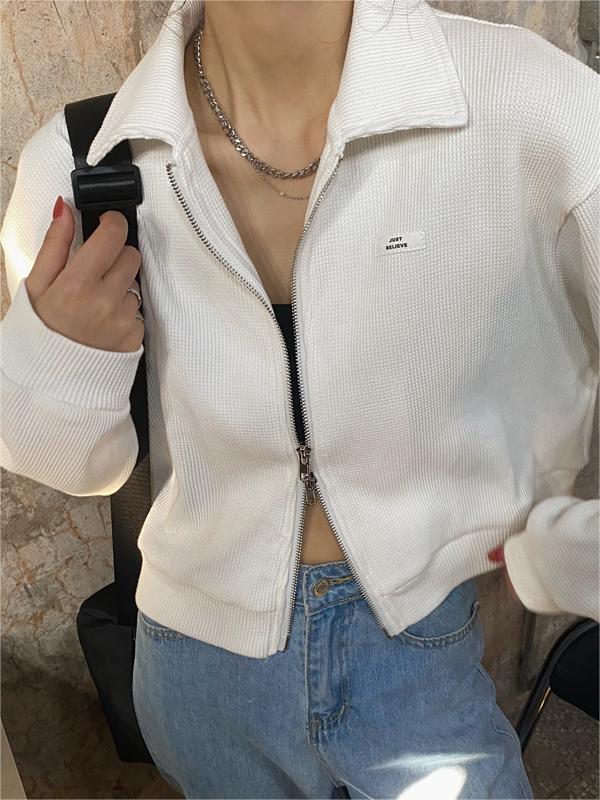 Heidi-Mode | Crop Jacke mit Reißverschluss - Image 7