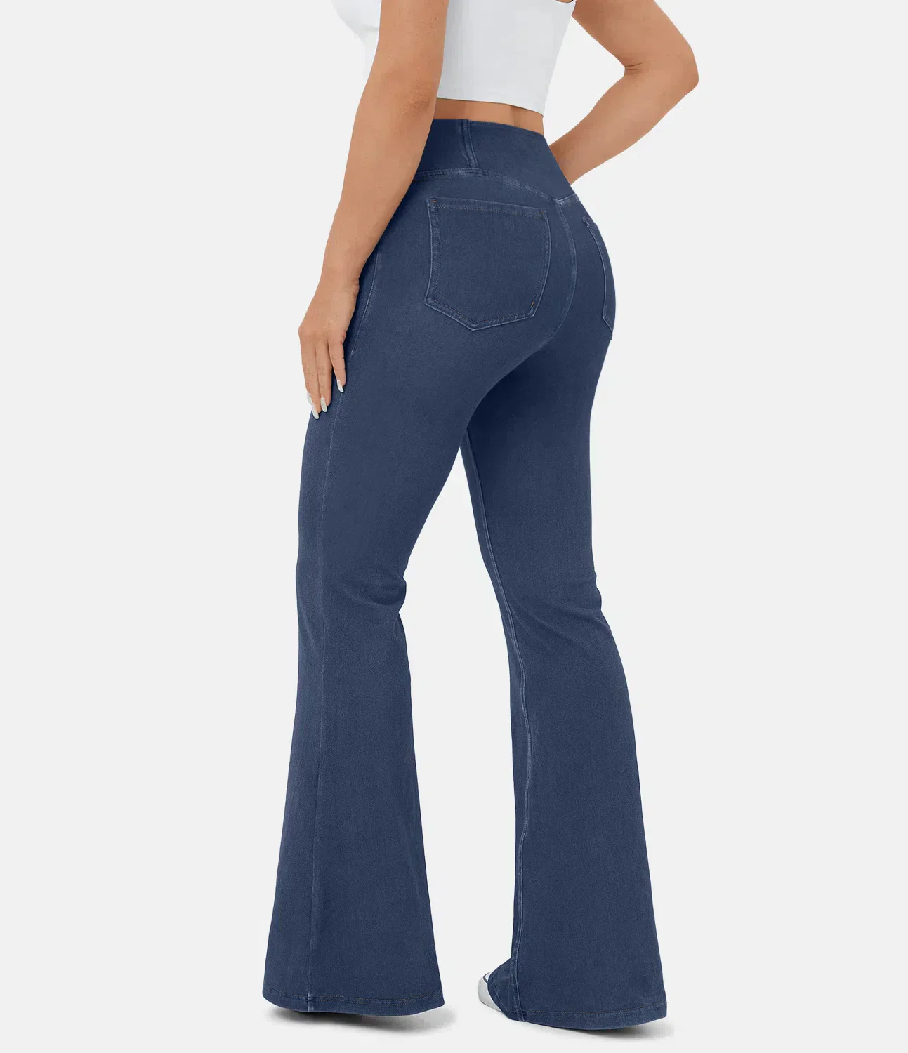 Heidi-Mode | Crossover Jeans mit Hoher Taille - Image 10