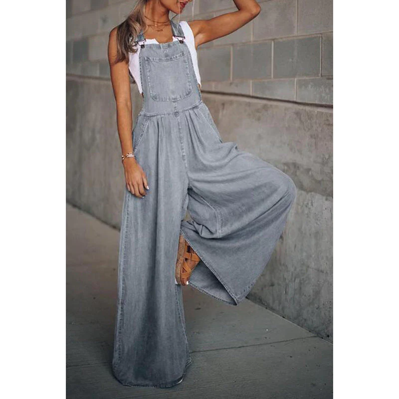 Heidi-Mode | Damen Denim Overall - Image 12
