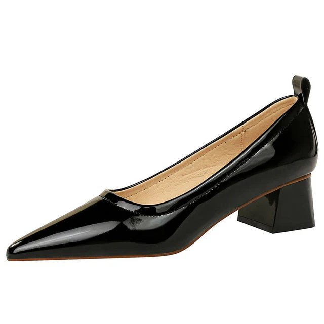 Heidi-Mode | Damen High Heels Spitz Professionelle Ol Damen Schuhe 4.5Cm - Image 15