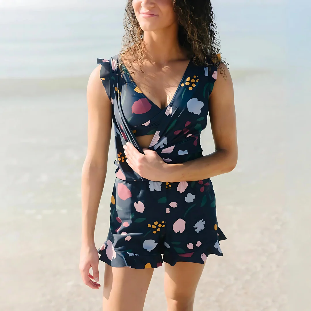 Heidi-Mode | Große Größe Damen Badeanzug Bequem - Image 5