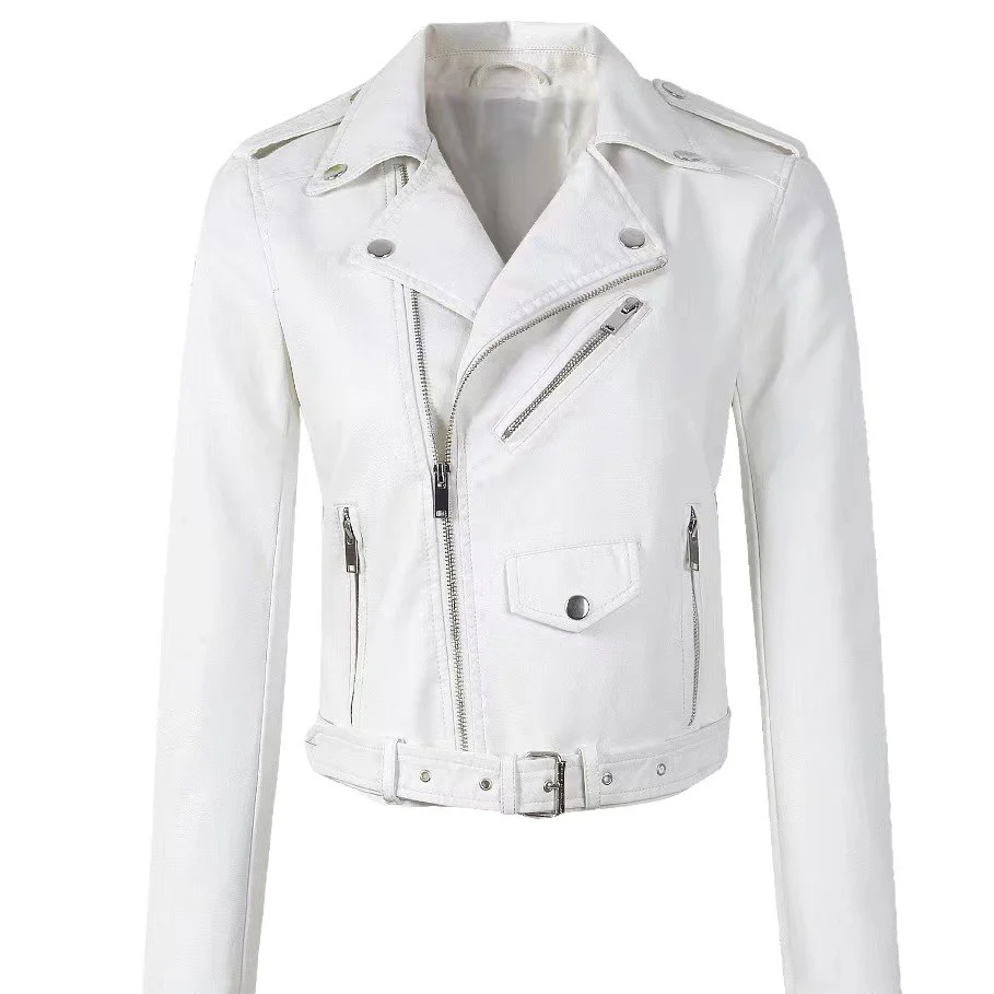 Heidi-Mode | Damen Biker Vegan-lederjacke - Image 4