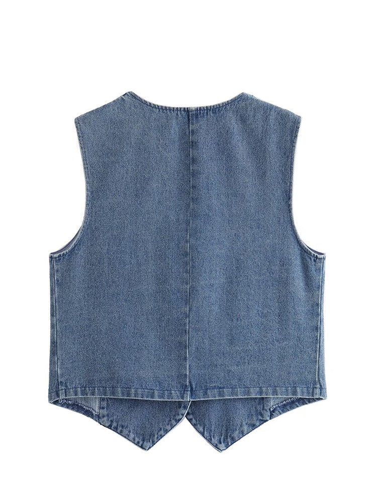 Heidi-Mode | Damen Blaue Jeansjacke - Image 2