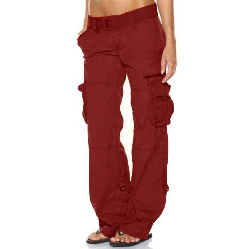 Heidi-Mode | Damen Cargo Hose In Schwarz - Image 2