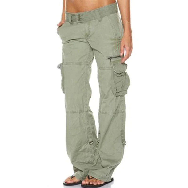 Heidi-Mode | Damen Cargo Hose In Schwarz - Image 4