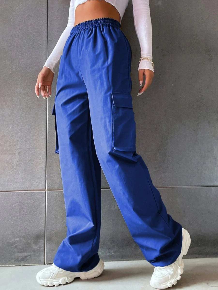 Heidi-Mode | Damen Cargo Hose mit Taschen - Image 2