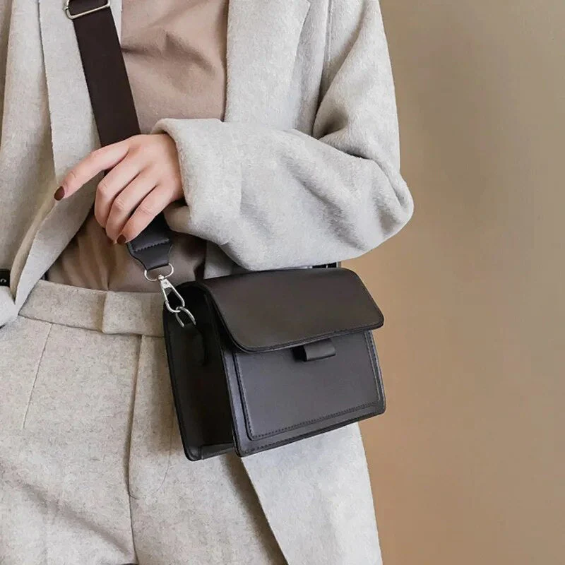 Heidi-Mode | Damen Crossbody Bag Schwarz Kleine - Image 5