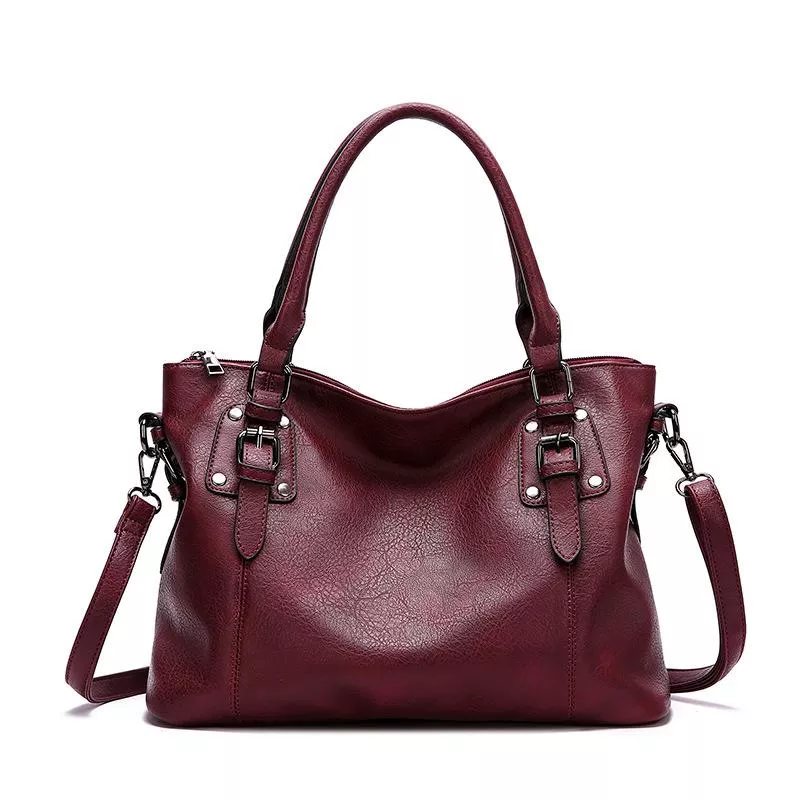 Heidi-Mode | Damen Elegante Leder-Umhängetasche - Image 6