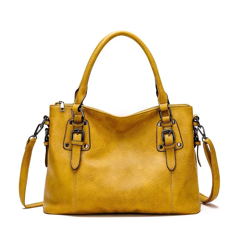 Heidi-Mode | Damen Elegante Leder-Umhängetasche - Image 7