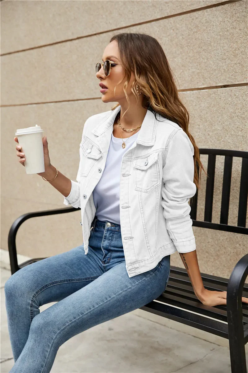 Heidi-Mode | Damen Elegante Sommerjacke Leichte - Image 8