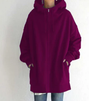 Heidi-Mode | Damen-Hoodie mit Reißverschluss für Herbst/Winter - Image 14