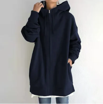 Heidi-Mode | Damen-Hoodie mit Reißverschluss für Herbst/Winter - Image 17