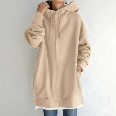 Heidi-Mode | Damen-Hoodie mit Reißverschluss für Herbst/Winter - Image 7