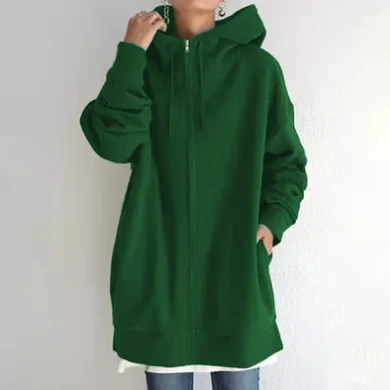 Heidi-Mode | Damen-Hoodie mit Reißverschluss für Herbst/Winter - Image 8