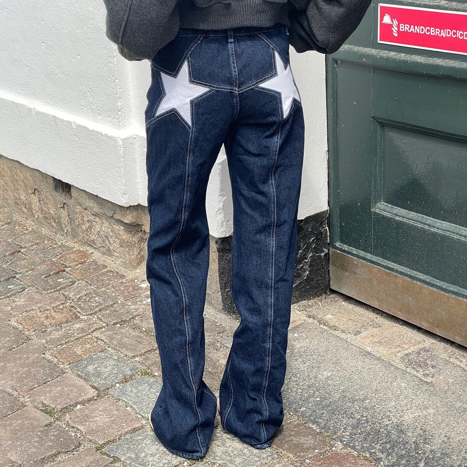 Heidi-Mode | Damen Jeans mit Sternmuster - Image 5