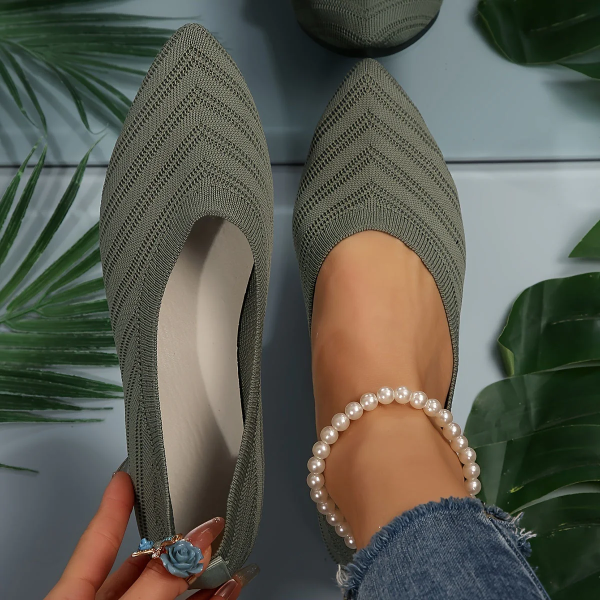 Heidi-Mode | Damen Komfort-Flachschuhe - Image 10