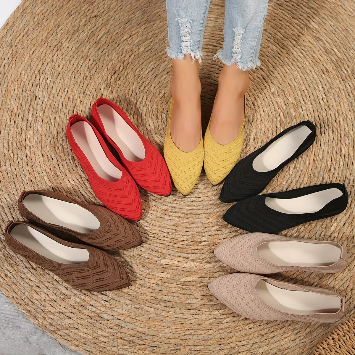 Heidi-Mode | Damen Komfort-Flachschuhe - Image 3