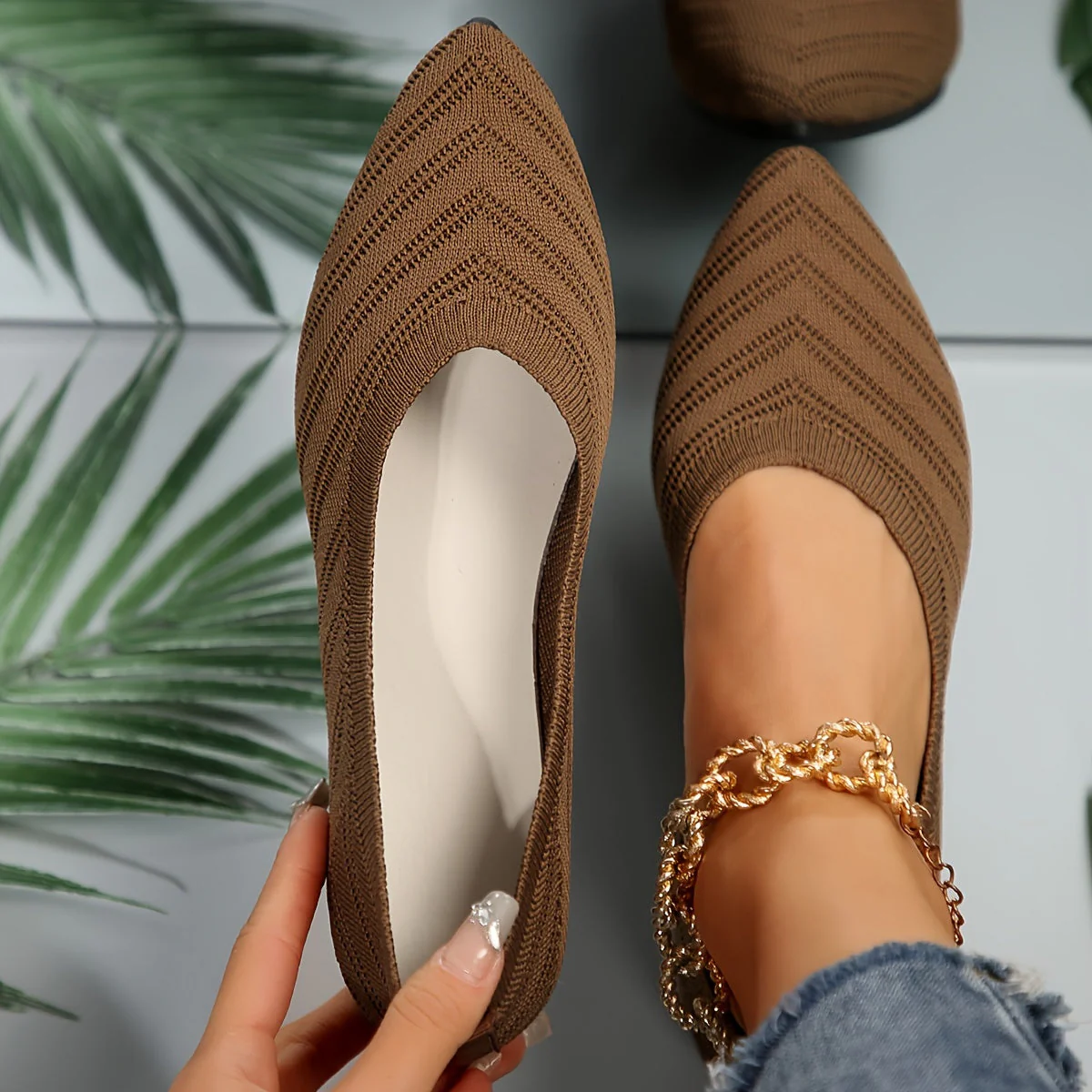 Heidi-Mode | Damen Komfort-Flachschuhe - Image 8
