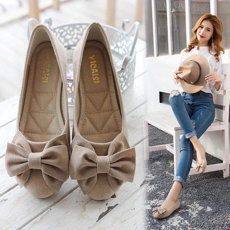 Heidi-Mode | Damen Komfortable & Stilvolle Freizeitslipper mit Schleife - Image 2
